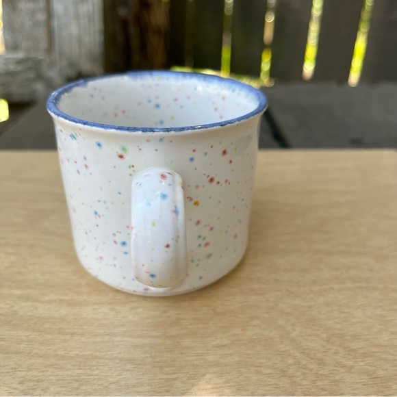 John Tams Rainbow Speckled Confetti Espresso Cup - Picture 4 of 9